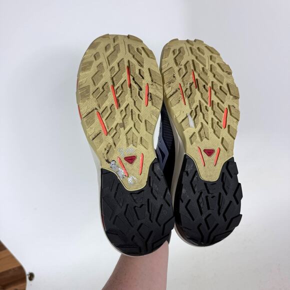 Salomon Outpulse GTX Hiking Trail Sneakers Womens 10 Blue Indigo Lace-Up Low Top - Picture 8 of 10